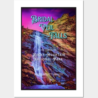 Bridal Veil Falls Poster Posters and Art